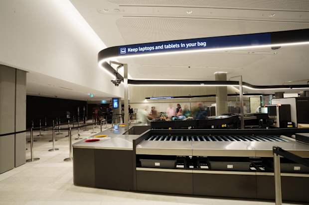 Sydney airport new scanners