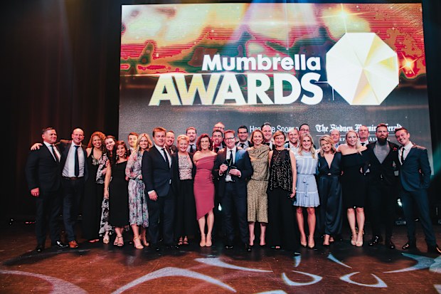 Nine's sales team won sales team of the year at the Mumbrella Awards