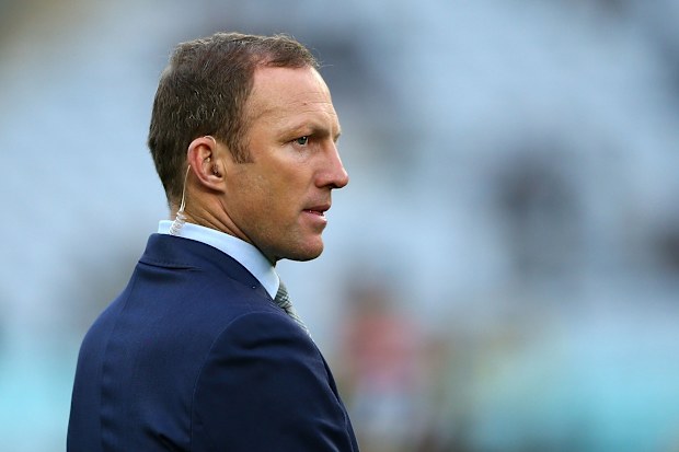 Darren Lockyer during the NRL Elimination Final match between the Panthers Panthers and the New Zealand Warriors at ANZ Stadium on September 8, 2018 in Sydney, Australia.