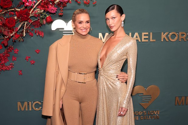 Yolanda Hadid and Bella Hadid