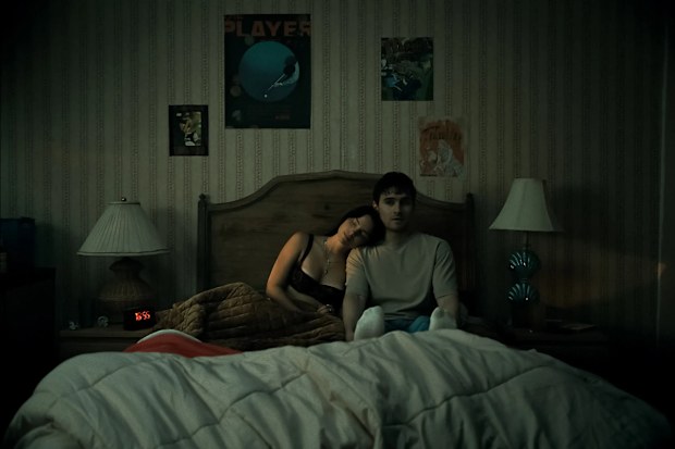 Inde Navarrette and Michael Johnston in Obsession