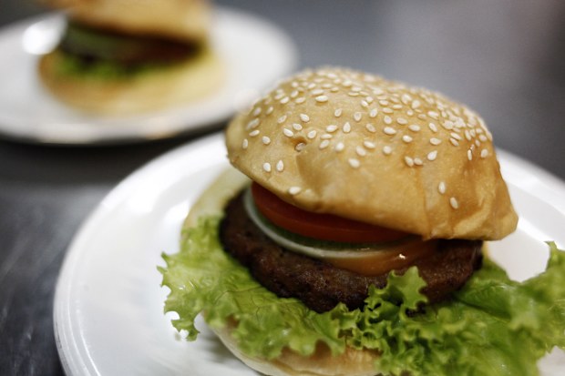 YOGYAKARTA, INDONESIA - JUNE 24:  Burgers made from cobra snakes are ready to be served on June 24, 2010 in Yogyakarta, Indonesia. The snakes are caught and processed into burgers which are served at a local restaurant in various guises.  (Photo by Ulet Ifansasti/Getty Images)