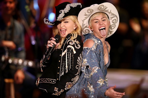 Miley Cyrus, spilt, statement, madonna, comment