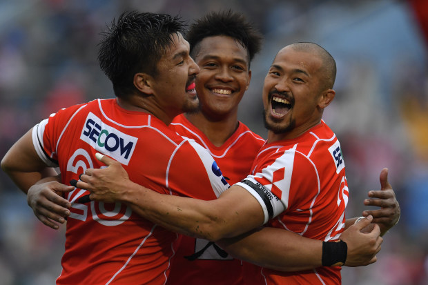 The Sunwolves contested five Super Rugby seasons.