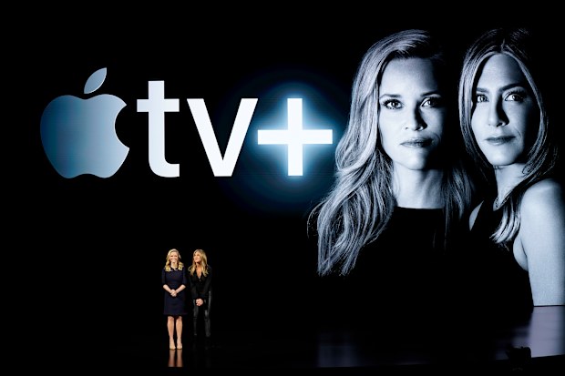 Jennifer Aniston and Reese Witherspoon will star in a new Apple series. AP Photo/Tony Avelar