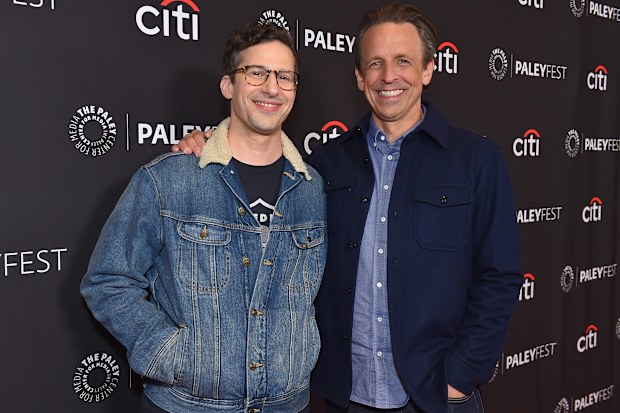 Seth Meyers and Andy Samberg