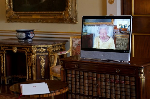 Queen Elizabeth virtual audience 
