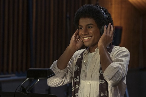 Jaafar Jackson as Michael Jackson in Michael. 