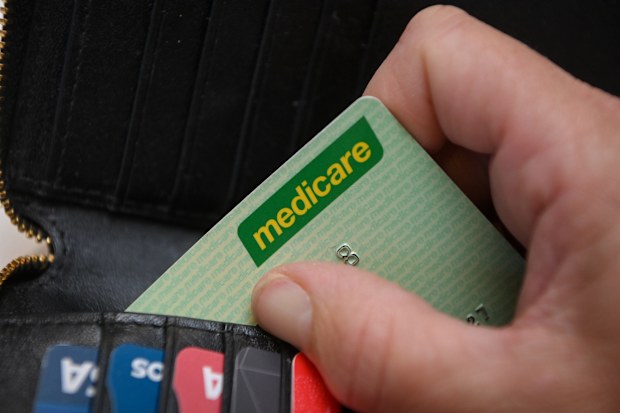 A Medicare card.