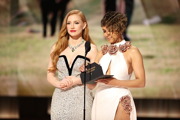 Jessica Chastain and Halle Berry