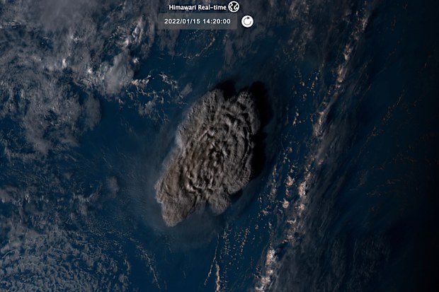 Tonga volcano