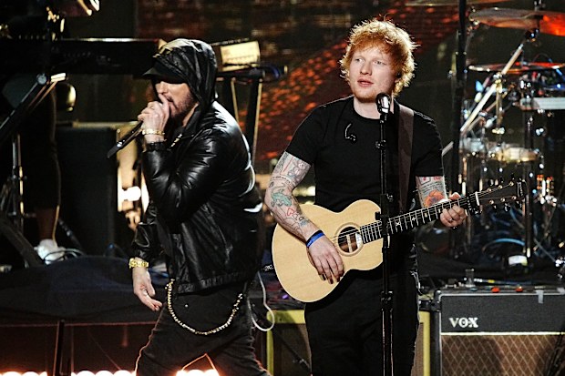 Eminem and Ed Sheeran