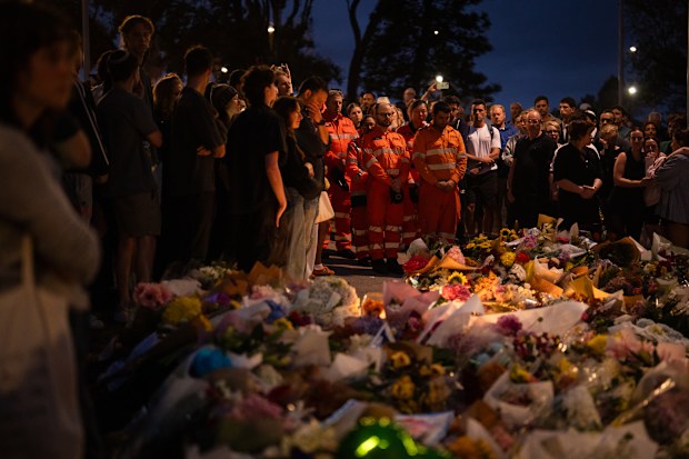 Bondi Pavilion vigil