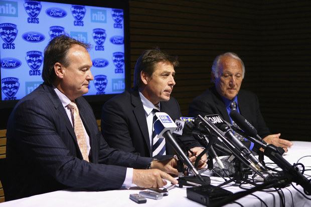 Brian Cook, alongside Mark Thompson and Frank Costa, led Geelong to their golden era.