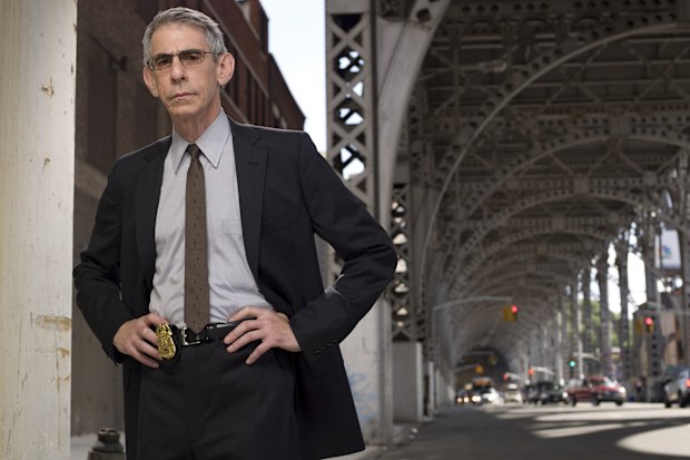 Richard Belzer as DA Investigator John Munch in Law & Order: SVU.