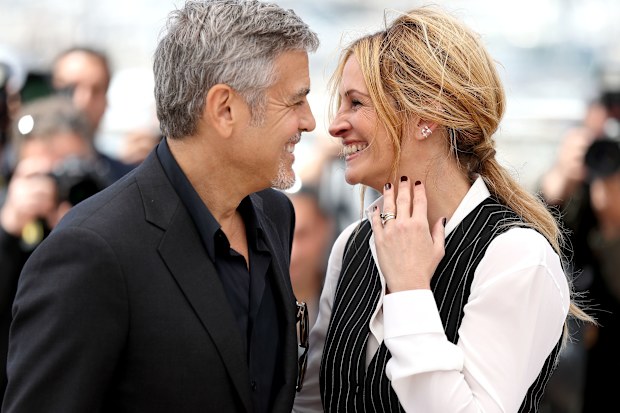 Julia Roberts and George Clooney