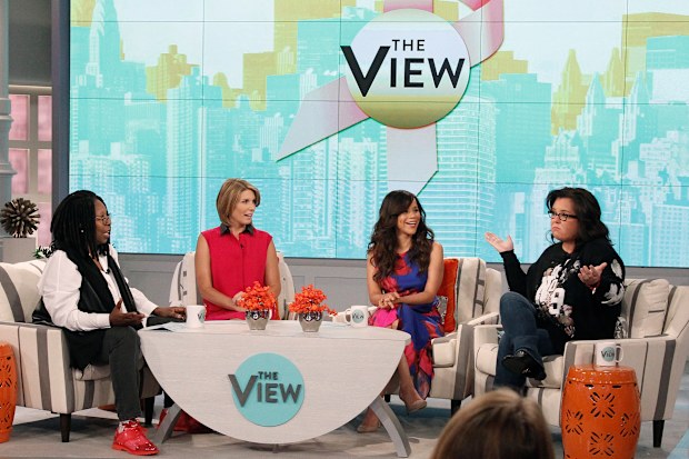Whoopi Goldberg, Nicolle Wallace, Rosie Perez and Rosie O'Donnell