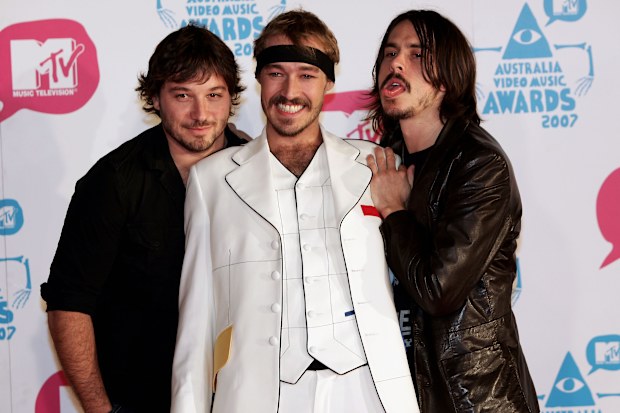 Daniel Johns and Silverchair during MTV Australia Video Music Awards 2007 - Arrivals at Superdome in Sydney, NSW, Australia.