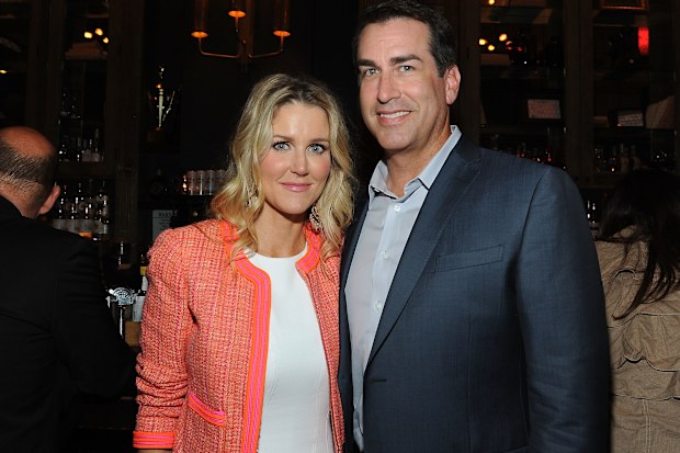 Tiffany Riggle and Rob Riggle, pictured here in 2015, have split after 21 years of marriage