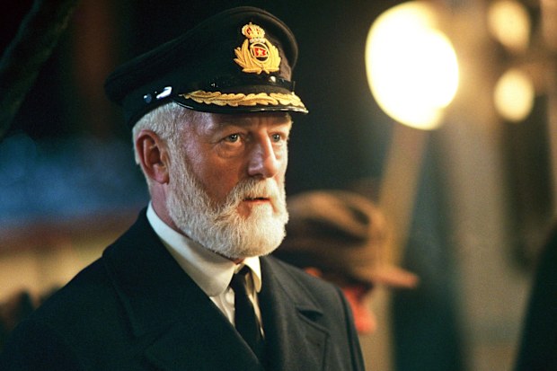 Bernard Hill in Titanic