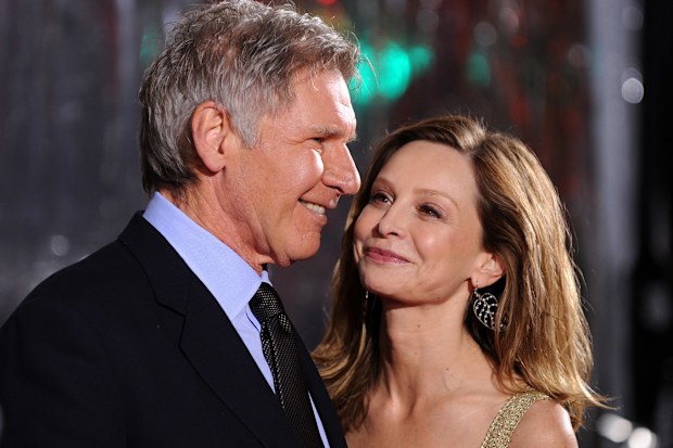 Harrison Ford and Calista Flockhart arrives at them premiere Of CBS Films' "Extraordinary Measures"  held at the GraumanÕs Chinese Theatre on January 19, 2010 in Hollywood, California.