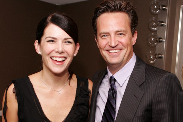 Lauren Graham and Matthew Perry