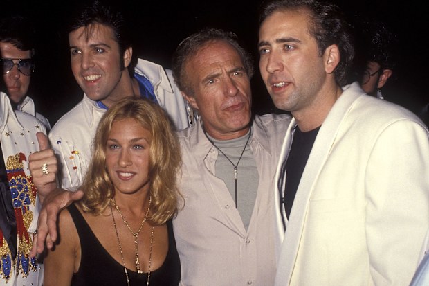  Sarah Jessica Parker, actor James Caan and actor Nicoals Cage 