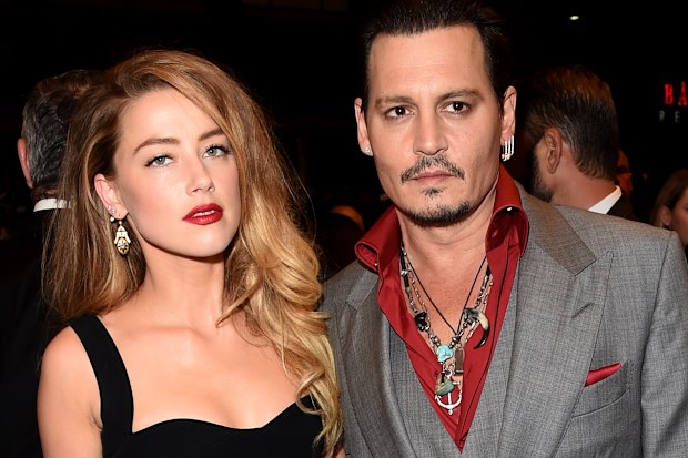 Amber Heard and Johnny Depp