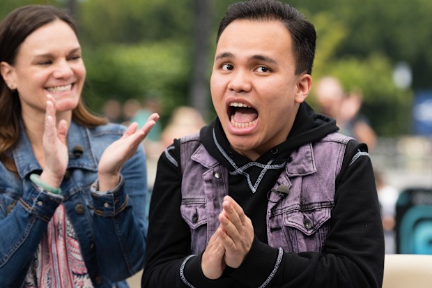 Tina Lee and Kodi Lee in June 2019