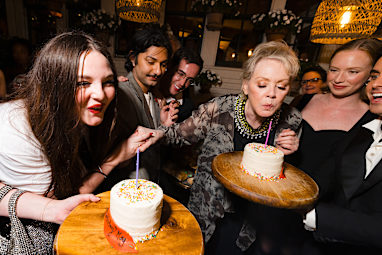 Jean Smart and Meg Stalter