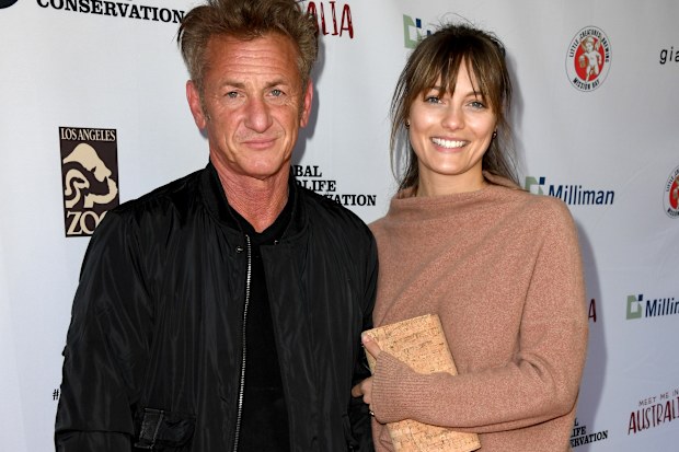 Sean Penn and Leila George