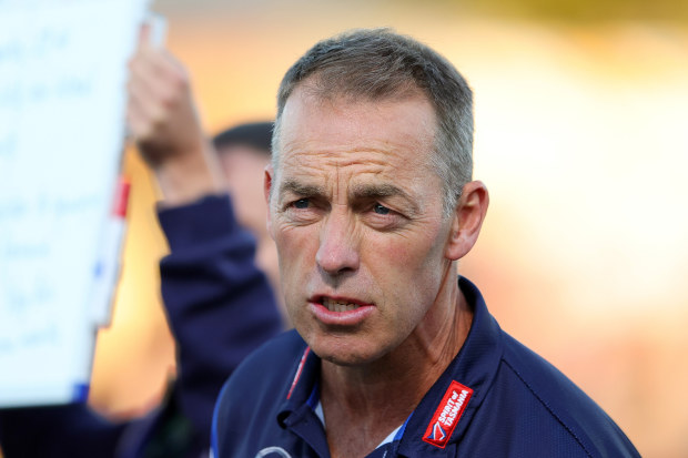 Alastair Clarkson says he has faith in his young side.