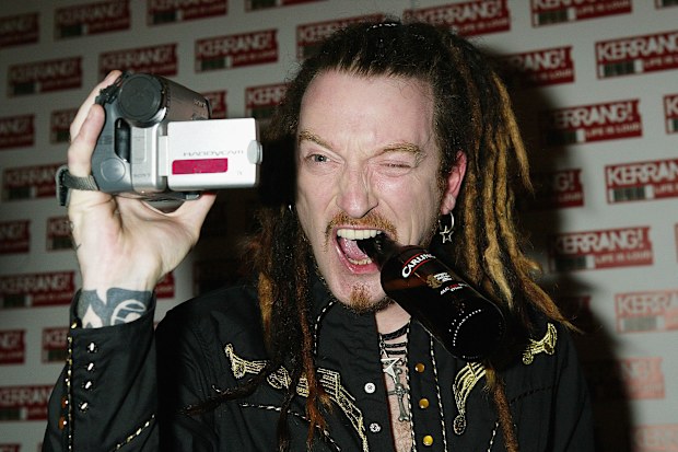 The Wildhearts poses in the media room at the 11th annual "Kerrang Awards 2004"  at the Carling Academy Brixton on August 26, 2004 in London. The music awards - hosted by Kerrang! magazine - features categories including Best International Newcomer, Classic Songwriter, and Best Band In The World.