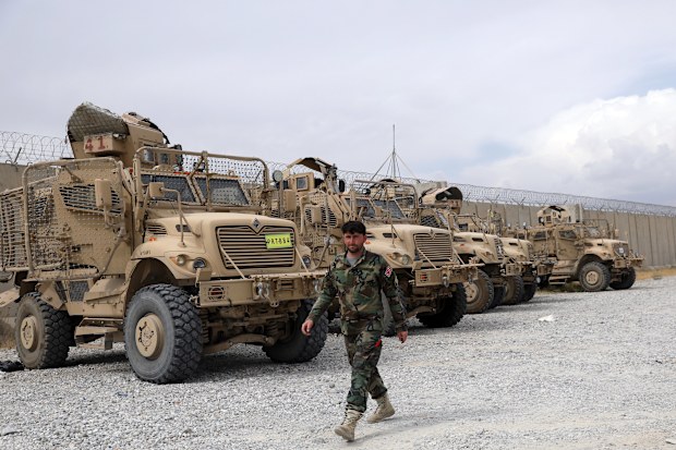 Biden defends pulling US out of Afghanistan as Taliban advances