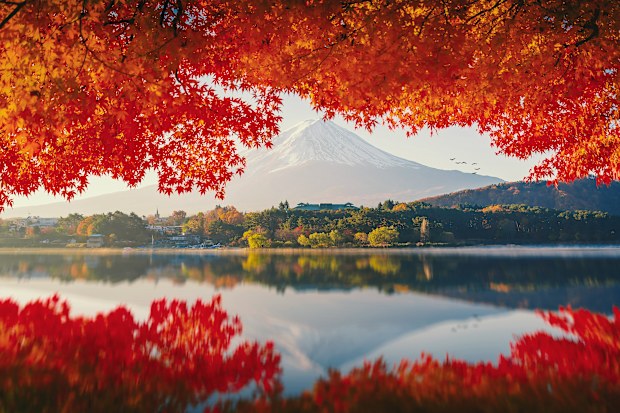 Lake Kawaguchiko, Japan