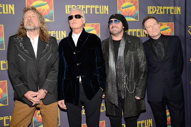  Robert Plant, Jimmy Page, Jason Bonham and John Paul Jones