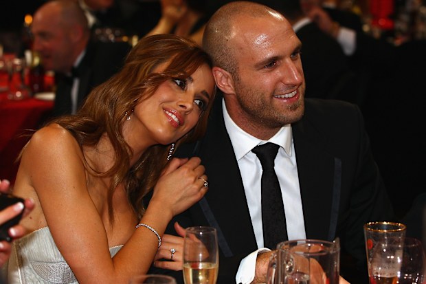 Rebecca Judd and Chris Judd 