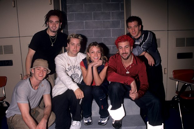Lance Bass and Britney Spears red carpet interview