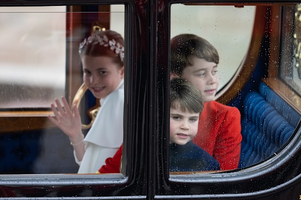 prince louis coronation