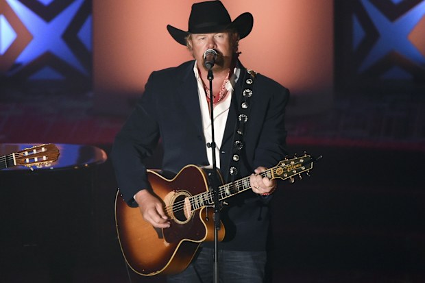 Honoree Toby Keith performs at the 46th annual Songwriters Hall of Fame Induction and Awards Gala at the Marriott Marquis on June 18, 2015, in New York. 
