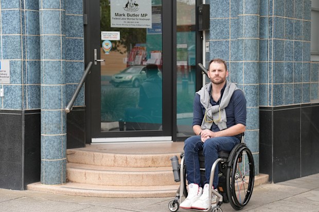 Mark Butler: Shane uses a wheelchair. He ran into a glaring problem at ...