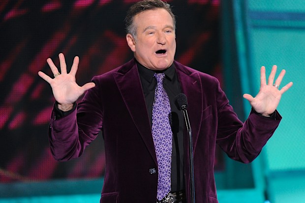 Robin Williams during the 35th Annual People's Choice Awards held at the Shrine Auditorium on January 7, 2009 in Los Angeles, California.
