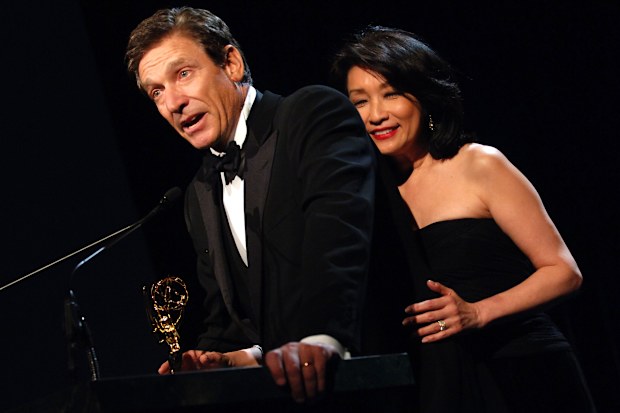 Maury Povich and Connie Chung