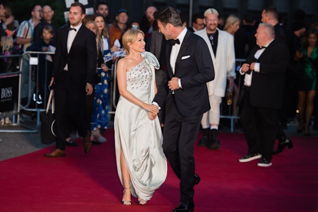 Kylie Minogue and Paul Solomons