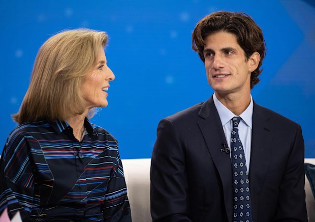 Caroline Kennedy and son Jack Schlossberg on September 19, 2023 