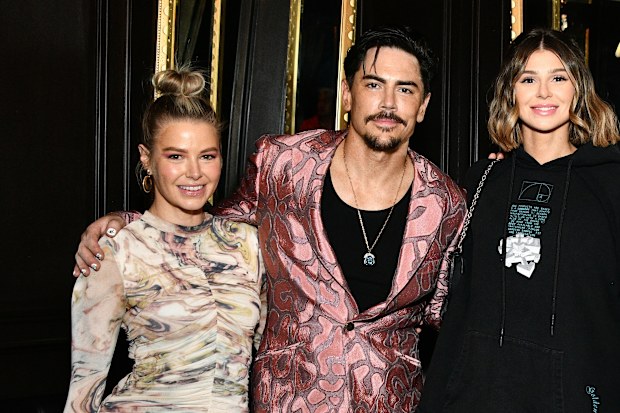 Tom Sandoval, Ariana Madix and Raquel Leviss