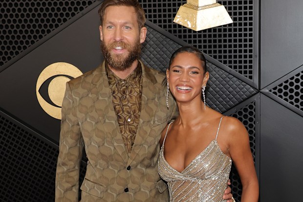 Calvin Harris and Vick Hope