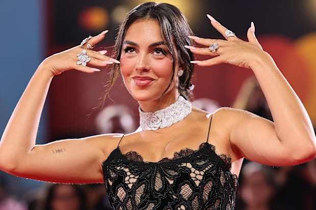 VENICE, ITALY - AUGUST 31: Georgina Rodriguez attends the Filming Italy Venice Award during the 82nd Venice International Film Festival on August 31, 2025 in Venice, Italy. (Photo by Theo Wargo/Getty Images)