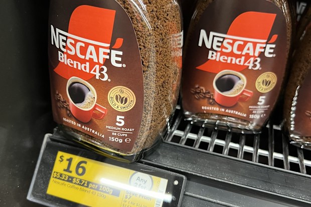 grocery price increase instant coffee