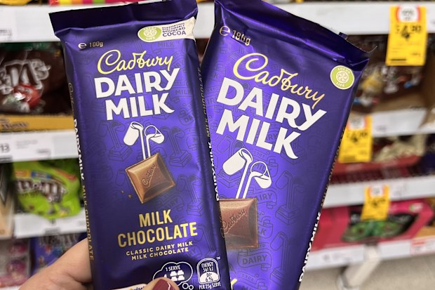 cadbury dairy milk chocolate change